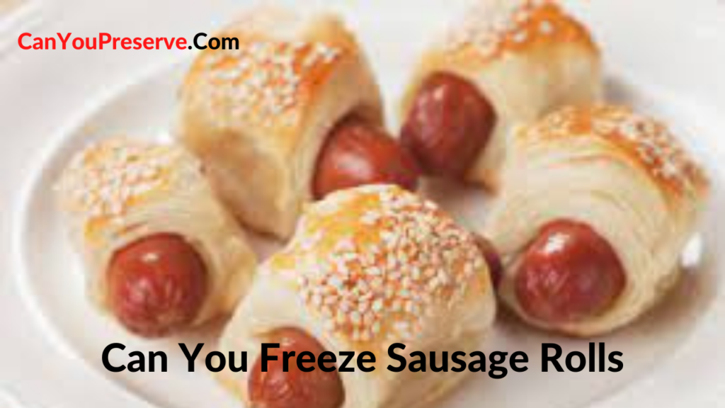how to thaw frozen sausage roll