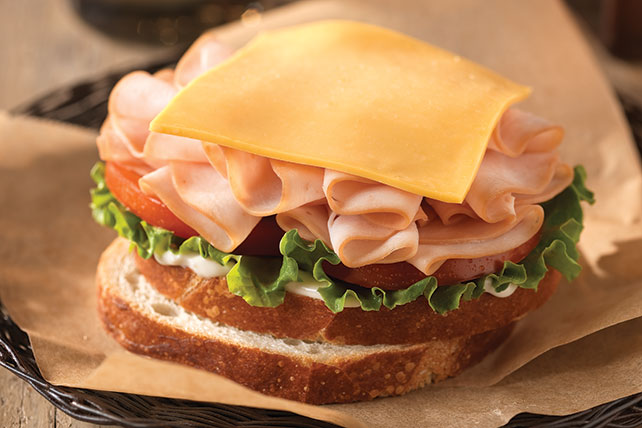 what cheese goes with turkey sandwich